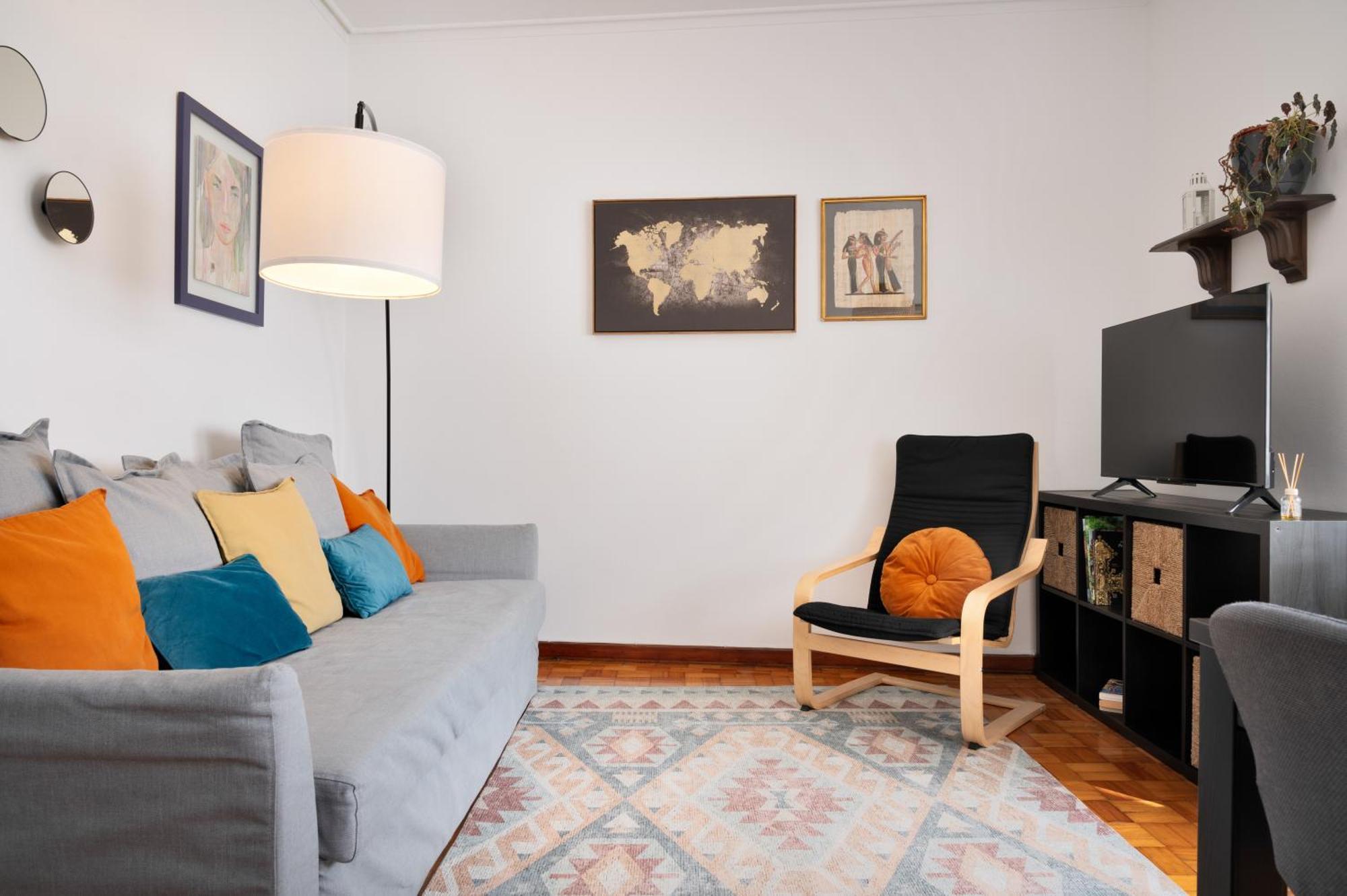 ! Luminous 2Br Top Floor ! Praca Da Republica Porto Eksteriør billede